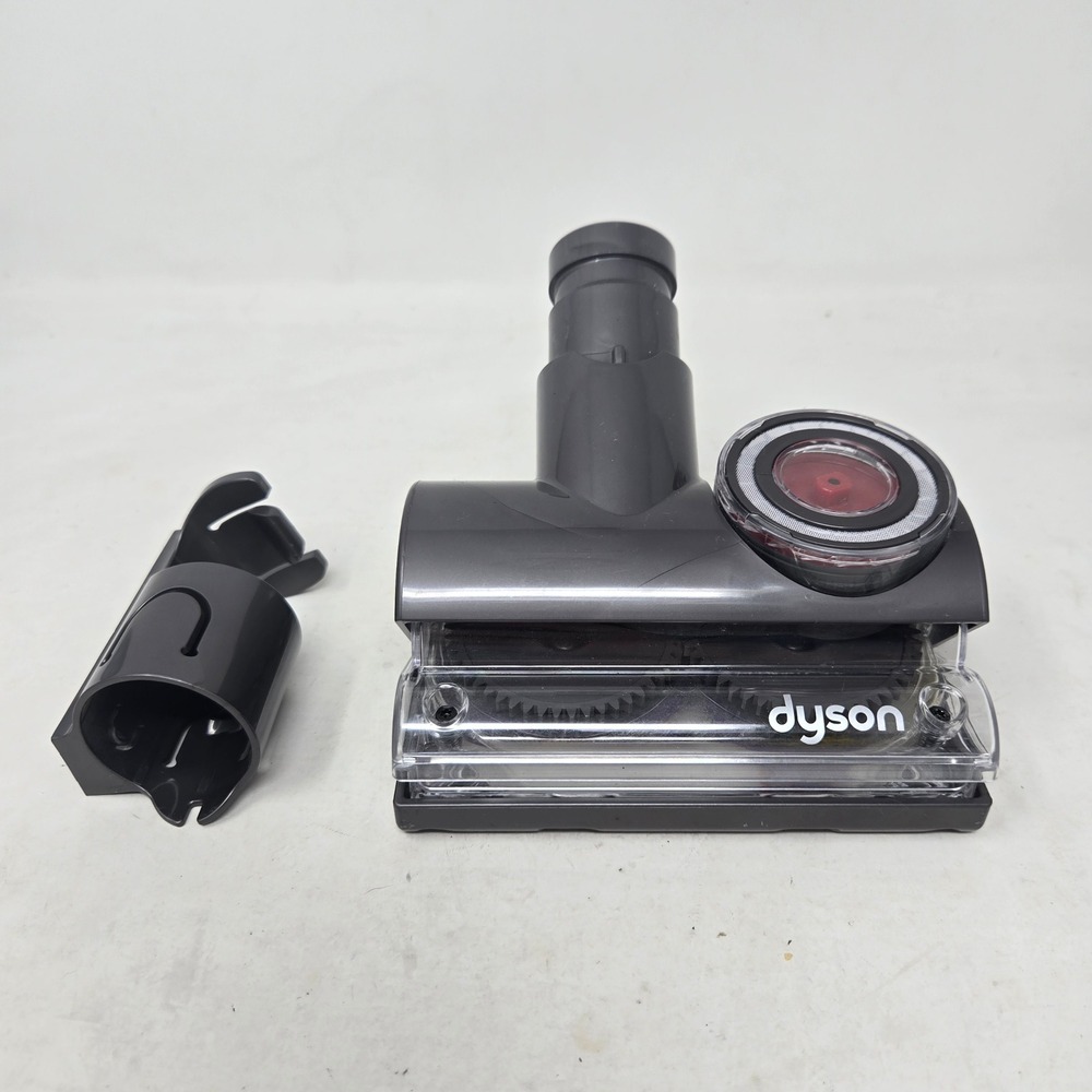 Dyson Tangle-Free Turbine Tool Vacuum Attachment with Adapter Gray Purple